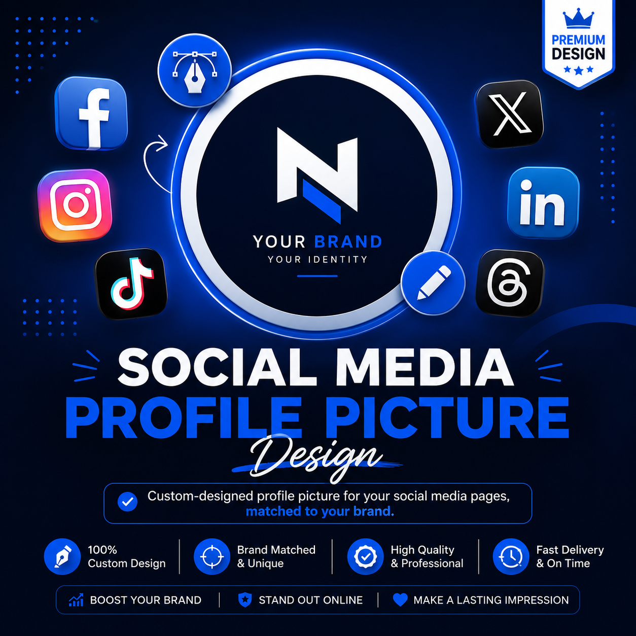 Social Media Profile Picture Design