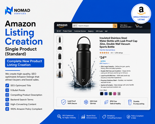 Amazon Listing Creation - Single Product (Standard)